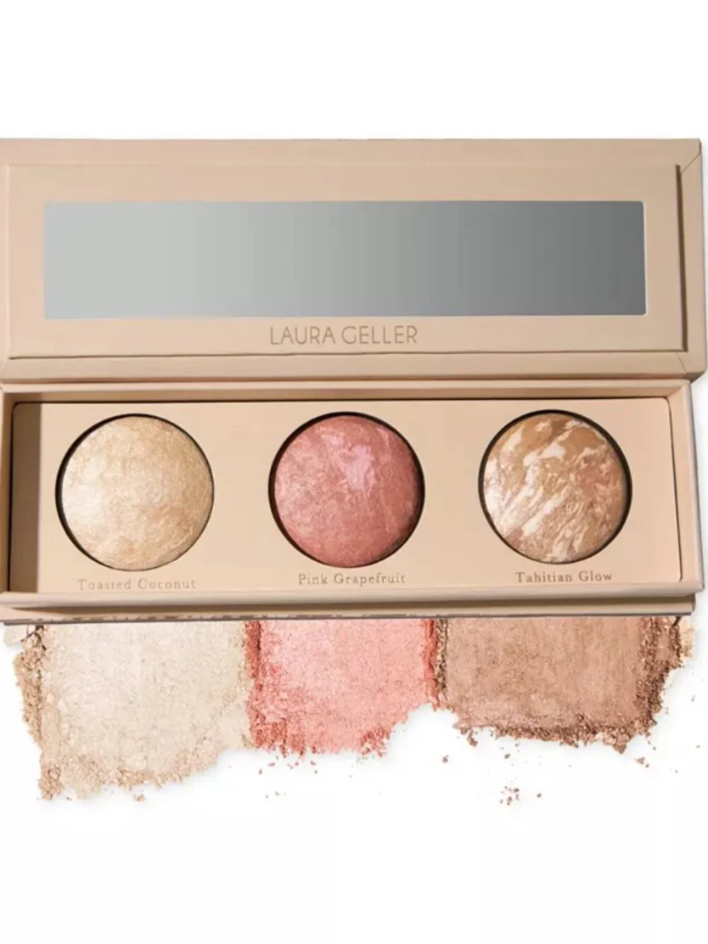 Laura Geller Lift-n-Glow Baked Face Trio Palette
